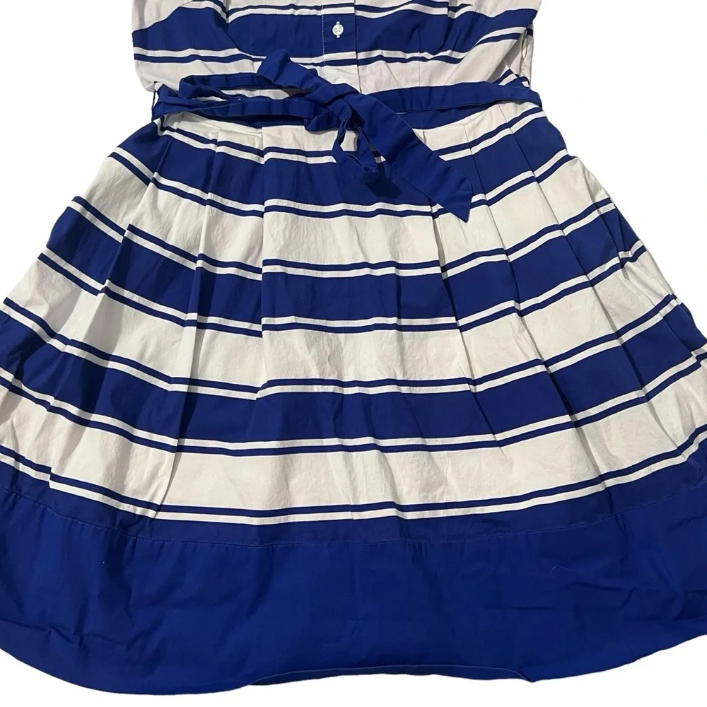 Milly - Womens Nautical Style A-line Dress Sz. 6 - Picture 5 of 11